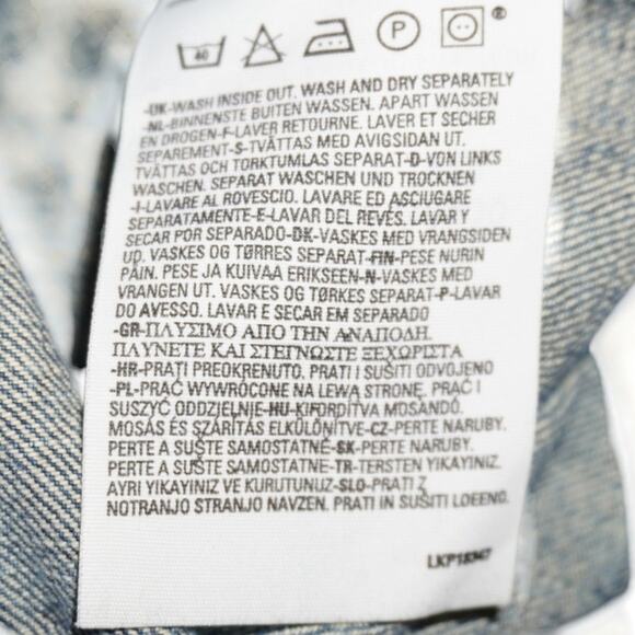 Vintage Levi’s 501 Button-Fly Cutoff Denim Shorts Men’s 32x30 – Made in Turkey - Picture 6 of 10